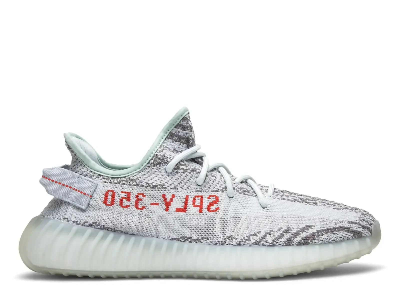 Yeezy Boost 350 V2 Blue Tint — render oficial